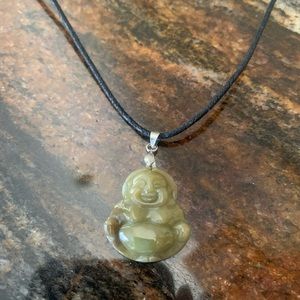 Green Buddha Adjustable Necklaces